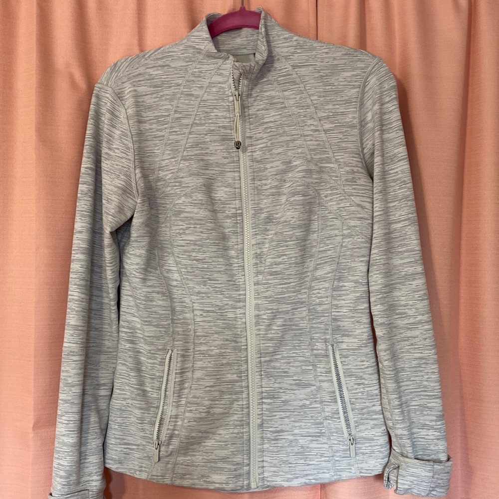 White lululemon align jacket